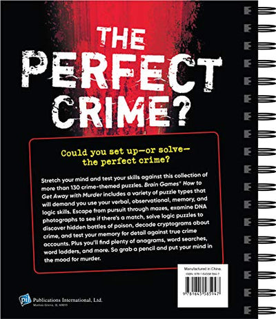 Brain Games - How to Get Away with Murder: Solve Puzzles to See if You Can Commit the Perfect Crime