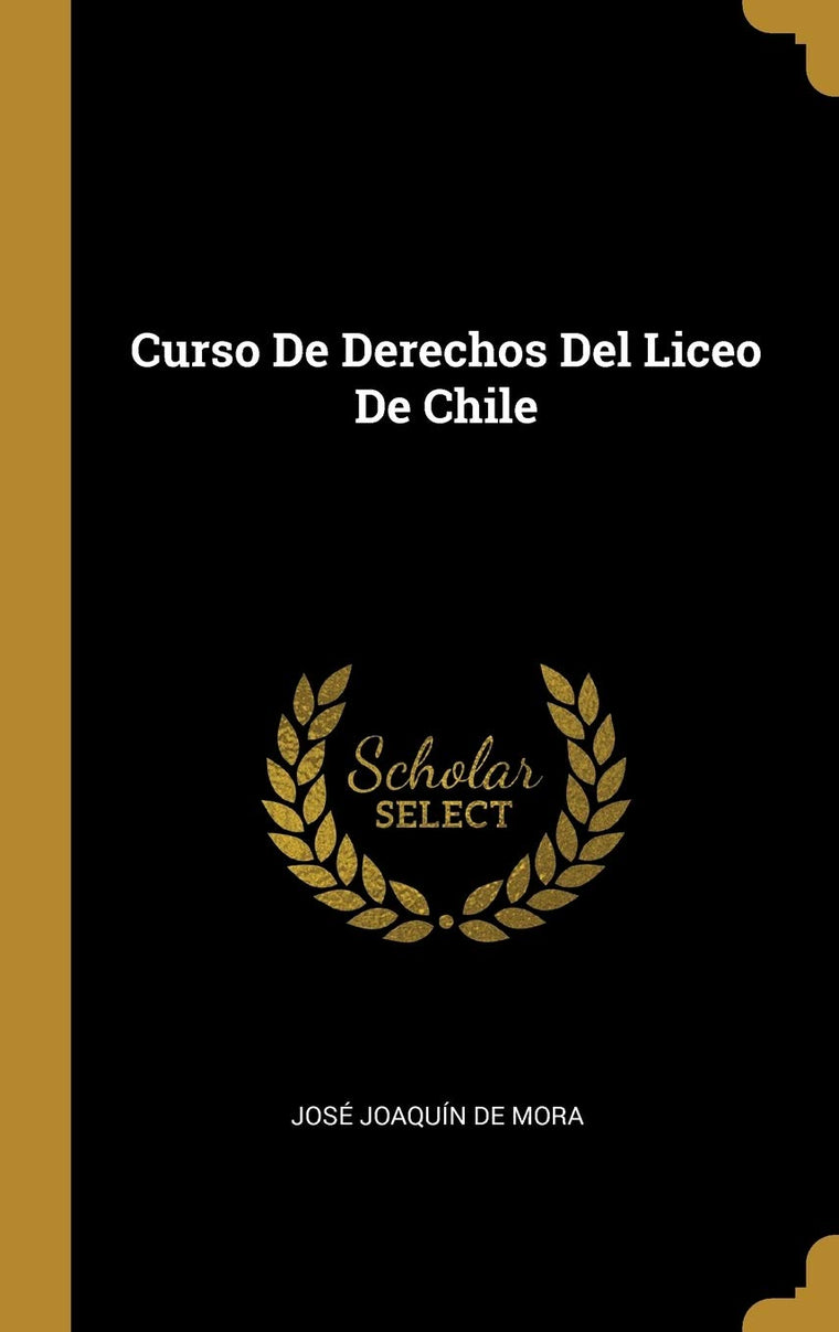 Curso De Derechos Del Liceo De Chile (Spanish Edition)
