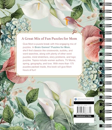 Brain Games - Puzzles for Mom: More Than 170 Puzzles to Brighten Mom's Day