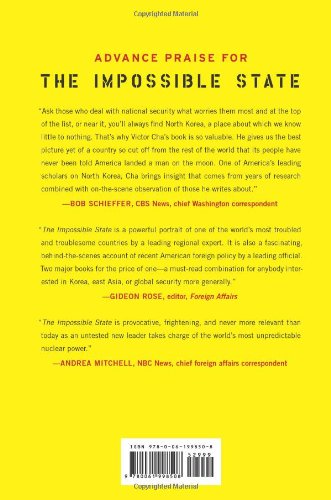 The Impossible State: North Korea, Past and Future by Cha, V
