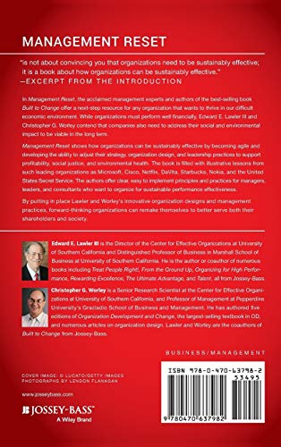 Management Reset: Organizing for Sustainable Effectiveness