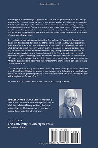 The Meaning of Democracy and the Vulnerabilities of Democrac