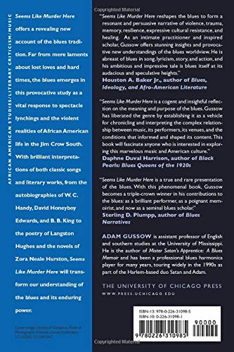 Seems Like Murder Here: Southern Violence and the Blues Tradition