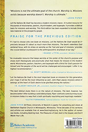 Let the Nations Be Glad!: The Supremacy of God in Missions