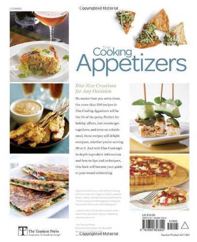 Fine Cooking Appetizers: 200 Recipes for Small Bites with Big Flavor