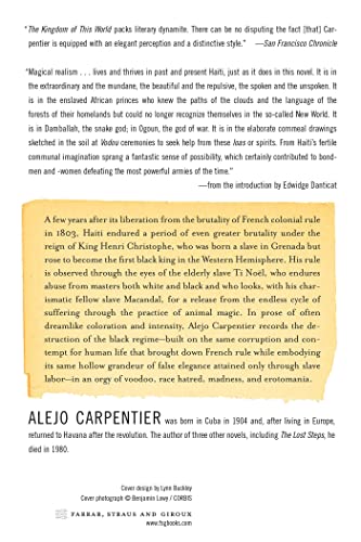 The Kingdom of This World — back cover