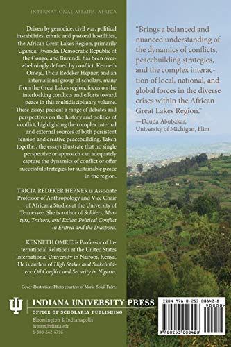 Conflict and Peacebuilding in the African Great Lakes Region