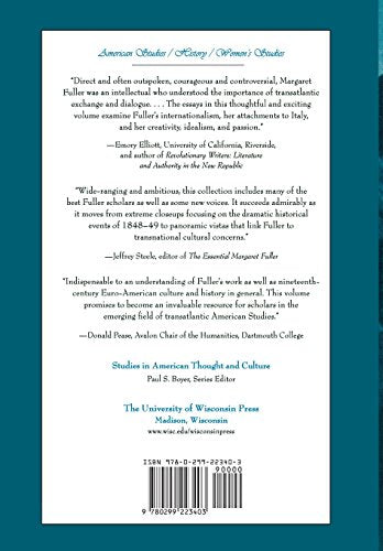 Margaret Fuller: Transatlantic Crossings in a Revolutionary Age (Studies in American Thought and Culture)
