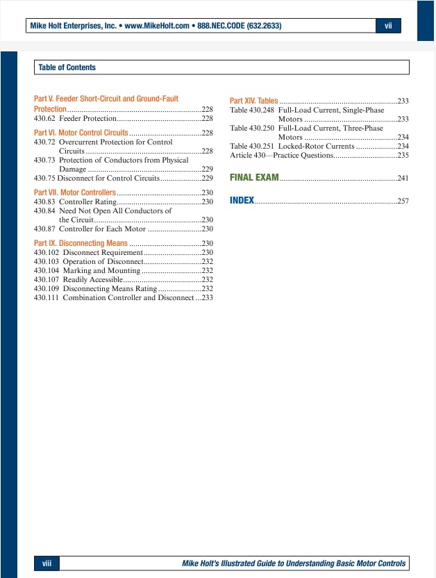 Mike Holt's Illustrated Guide to Understanding Basic Motor Controls, Revised Edition