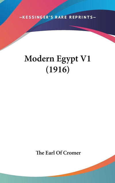Modern Egypt V1 (1916)