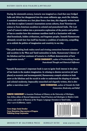 The Lost Land of Lemuria: Fabulous Geographies, Catastrophic Histories