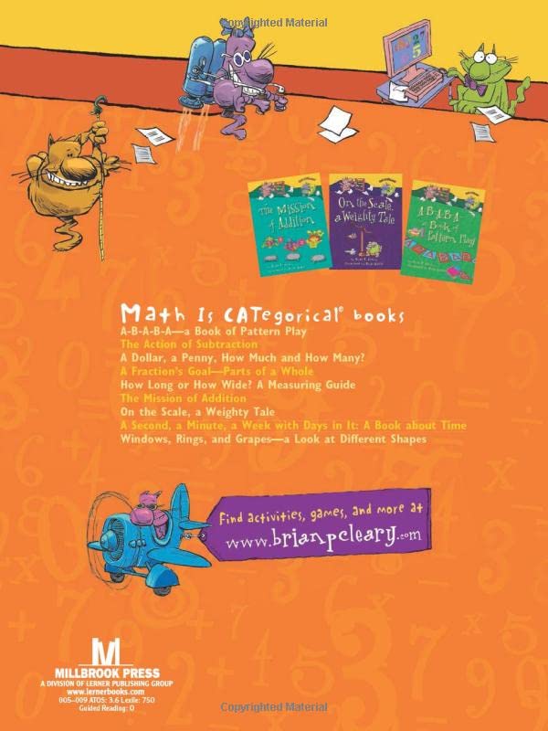 A Second, a Minute, a Week with Days in It: A Book about Time (Math Is CATegorical )