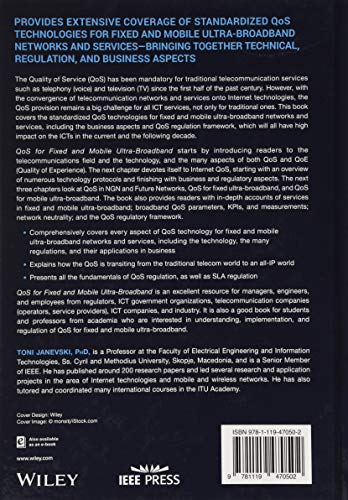 QoS for Fixed and Mobile Ultra-Broadband (IEEE Press) — back cover