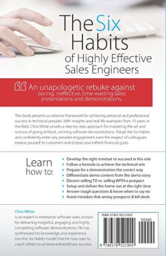 The Six Habits of Highly Effective Sales Engineers