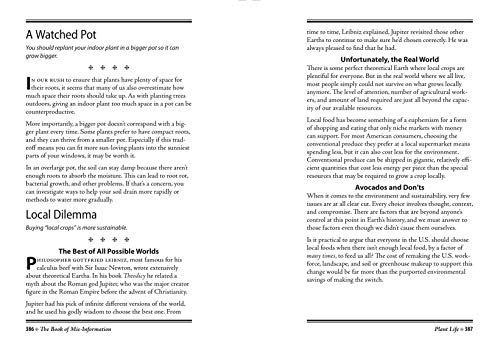 The Book of Mis-information