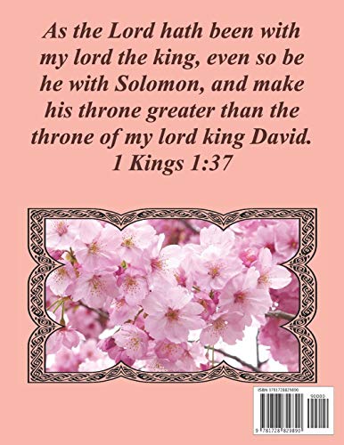Bible Word Search Read Through The Bible Old Testament Volume 53: 1 Kings #1 Extra Large Print (Bible Word Search Puzzles Jumbo Print Flower Lover's Edition Old Testament)