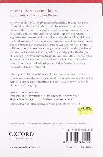 Persians and Other Plays (Oxford World's Classics)