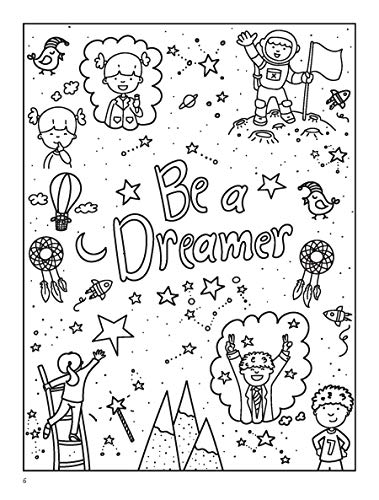 Be Your Own Kind of Awesome! Coloring Book (Dover Kids Coloring Books)