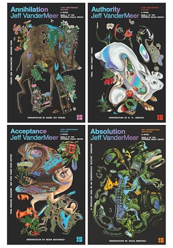 Southern Reach Series by Jeff VanderMeer 4 Books Collection Set (10th Anniversary Edition)