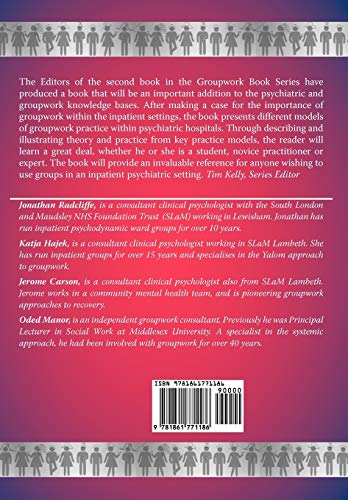 Psychological groupwork with acute psychiatric inpatients (New Groupwork Book)