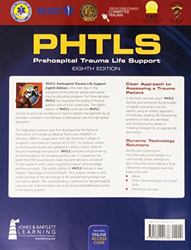 PHTLS: Prehospital Trauma Life Support, 8th Edition