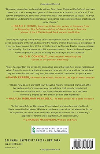 From Head Shops to Whole Foods: The Rise and Fall of Activist Entrepreneurs (Columbia Studies in the History of U.S. Capitalism)