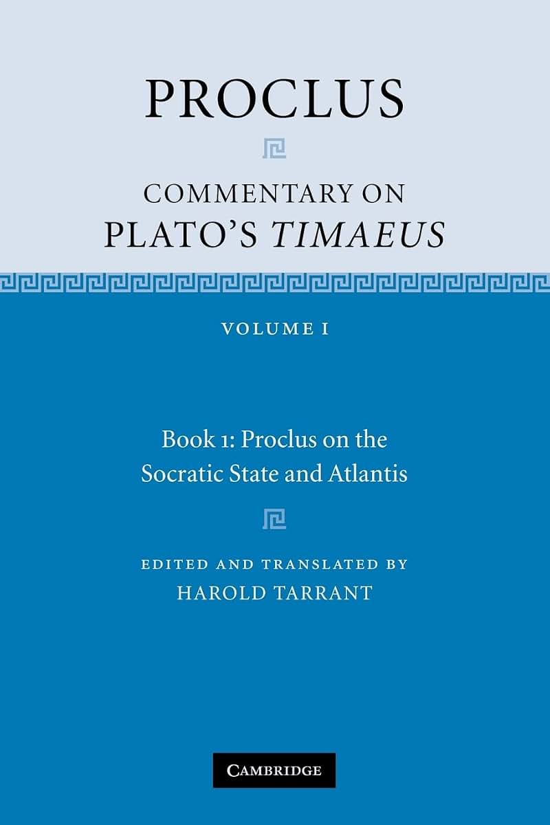 Proclus: Commentary on Plato's Timaeus