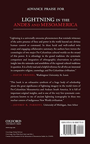 Lightning in the Andes and Mesoamerica: Pre-Columbian, Colonial, and Contemporary Perspectives