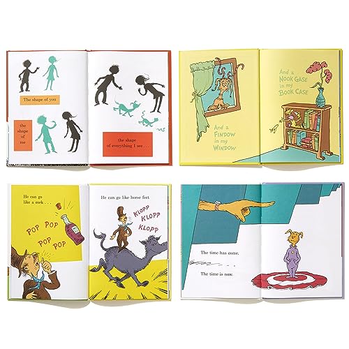 Dr. Seuss Bright & Early Book Boxed Set Collection: The Foot Book; Marvin K. Mooney Will You Please Go Now!; Mr. Brown Can Moo! Can You?, The Shape of ... Other Stuff; There's a Wocket in My Pocket!