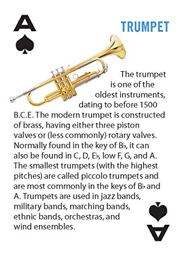 Alfred's Music Playing Cards -- Instruments: 1 Pack, Card Deck