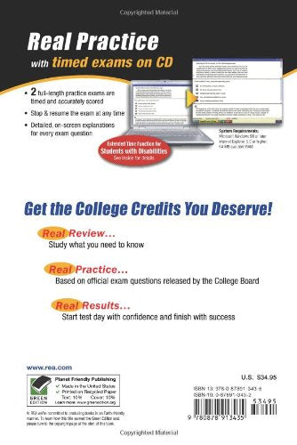 CLEP Analyzing & Interpreting Literature with CD-ROM (REA): The Best Test Prep for the CLEP Analyzing and Interpreting Literature Exam with REA's TESTware (Test Preps)