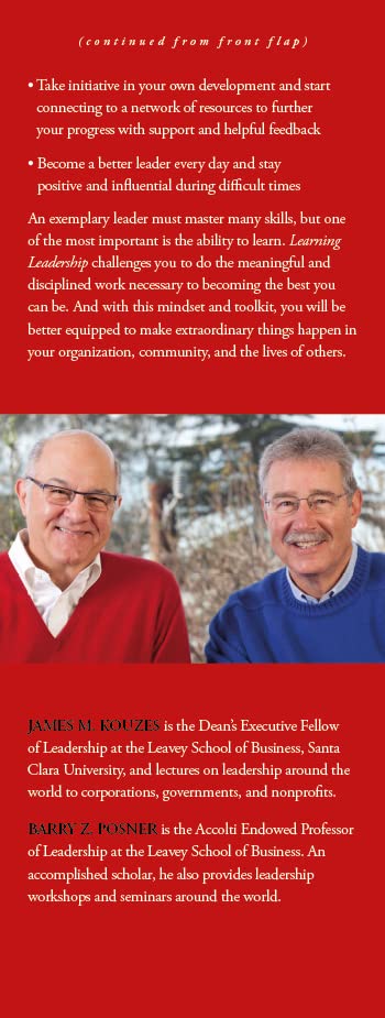 Learning Leadership: The Five Fundamentals of Becoming an Exemplary Leader