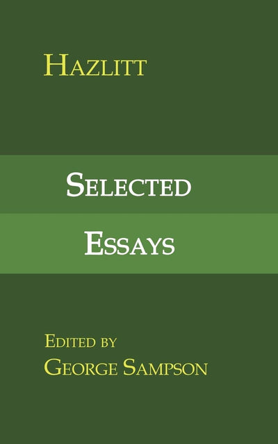 Selected Essays