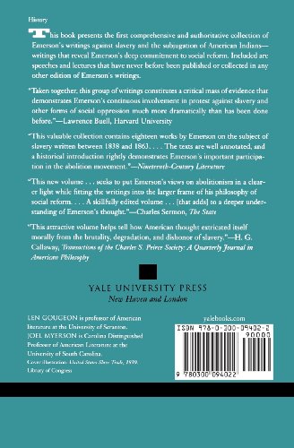 Emerson's Antislavery Writings
