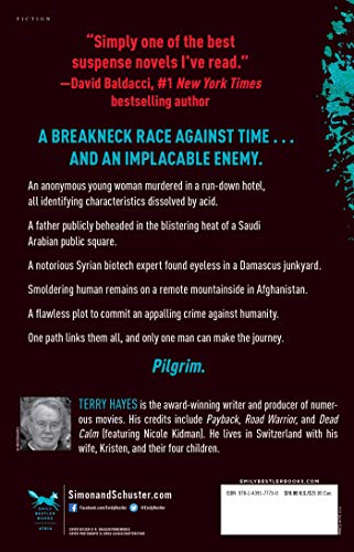 I Am Pilgrim: A Thriller — back cover