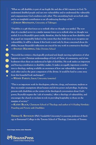 Vulnerable Communion: A Theology of Disability and Hospitality