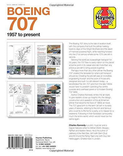 Boeing 707 Owners' Workshop Manual: 1957 to present - Insights into the design, construction and operation of the American designed and built jet ... face of 1960s air transport (Haynes Manuals)