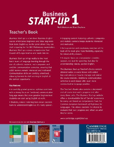 Business Start-Up 1 Teacher's Book