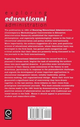 Exploring Educational Administration: Coherentist Applications and Critical Debates