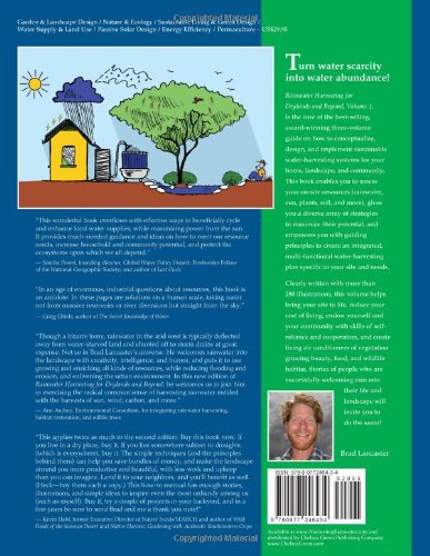 Rainwater Harvesting for Drylands and Beyond, Volume 1: Guiding Principles to Welcome Rain into Your Life and Landscape, 2nd Edition