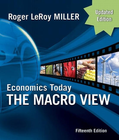 Economics Today: The Macro View (Myeconlab)