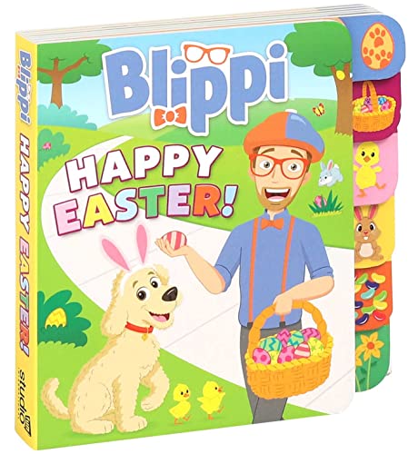Blippi: Happy Easter! (Board Books with Tabs)