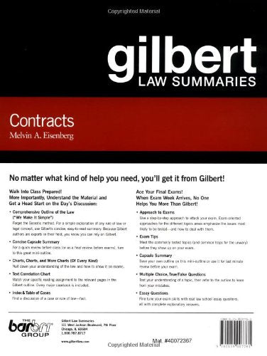 Gilbert Law Summaries on Contracts