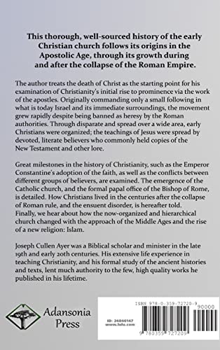 A Source Book for Ancient Church History: The Early Christian Church, its Origins, Theology and Growth from the Apostolic Age to the Rise of Islam (1st to 8th Centuries) (Hardcover)