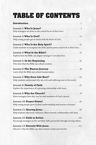 The 13 Most Important Bible Lessons For Teenagers: Complete