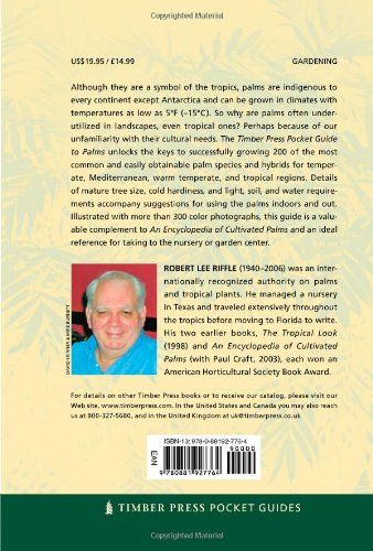 Timber Press Pocket Guide to Palms