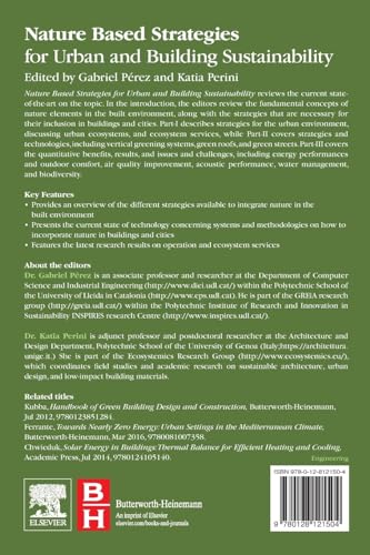 Nature Based Strategies for Urban and Building Sustainability