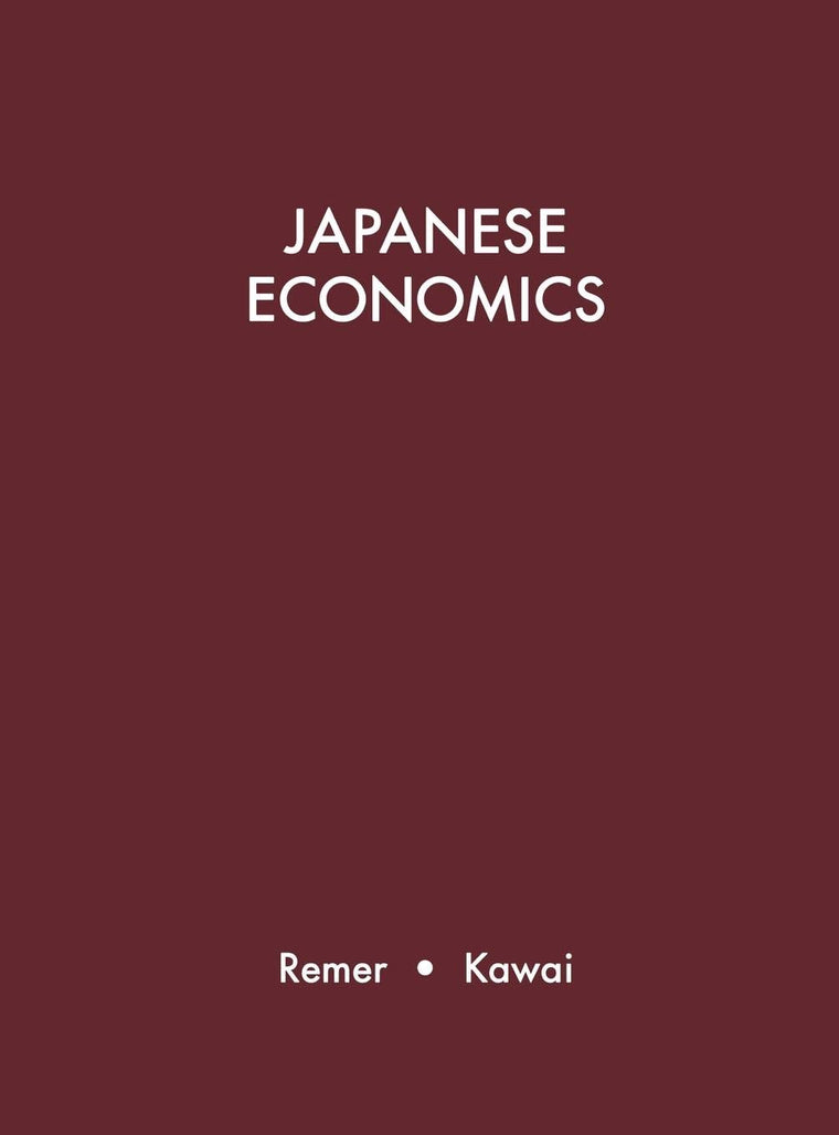 Japanese Economics: A Guide to Japanese Reference and Research Materials (University of Michigan Center for Japanese Studies Bibliogra)
