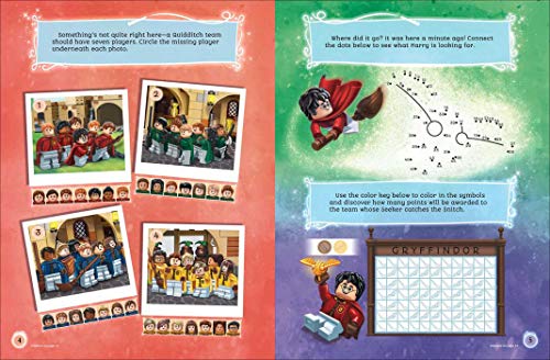 LEGO Harry Potter: Let's Play Quidditch! (Activity Book with Minifigure)