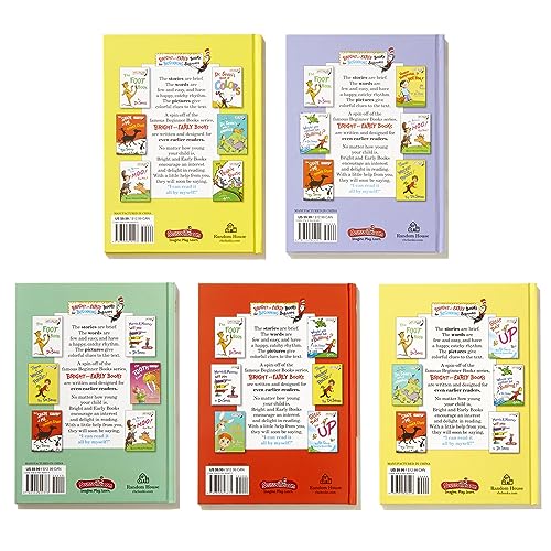 Dr. Seuss Bright & Early Book Boxed Set Collection: The Foot Book; Marvin K. Mooney Will You Please Go Now!; Mr. Brown Can Moo! Can You?, The Shape of ... Other Stuff; There's a Wocket in My Pocket!
